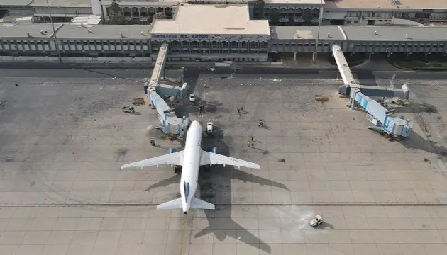 Sam Havalimani hizmete yeniden girdi