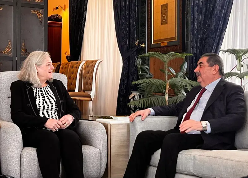 ھۆشیار زێباری پێشوازی لە باڵیۆزی ئەمریکا لە عێراق کرد