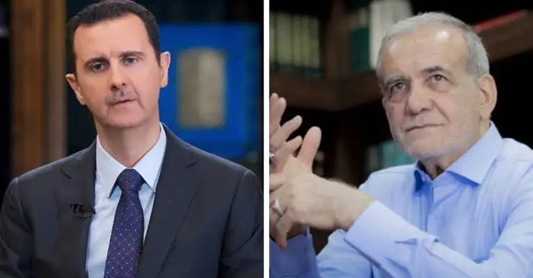 Besar Esad ile Pezeskiyan görüstü