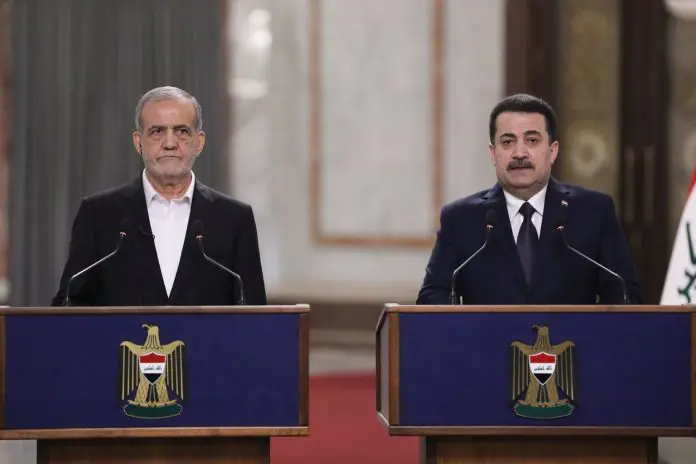 سوودانی و پزیشكیان : كار بۆ ڕێگریكردن له‌ تێكچوونی دۆخی سووریا ده‌كه‌ین