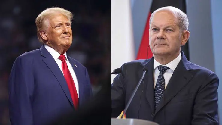 Almanya Basbakani Scholz ile Trump telefonda görüstü