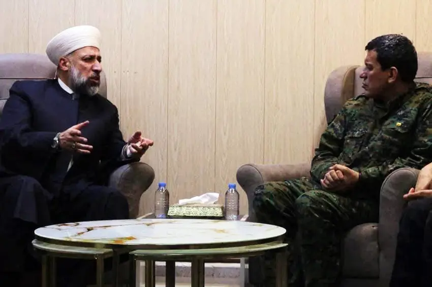 Sêx Mursîd û Mezlûm Ebdî civiyan