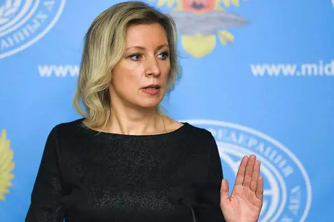 Zaharova, Zelenskiy'i terör hücresinin başı olarak nitelendirdi!