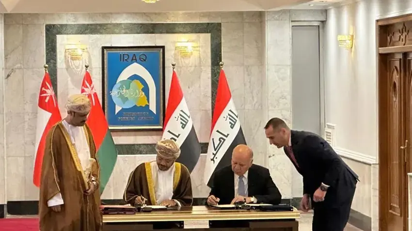 Iraq û Umanê di warên cuda de peymanên lihevkirinê îmze kirin