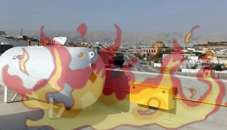 Li Germiyanê teqîna gazê: Zarokek mir, 5 kes jî birîndar bûn