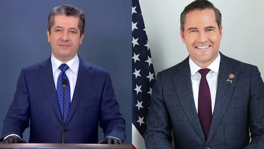 Mesrûr Barzanî bi Sêwirmendê Trump re pêwendiyeke telefonî pêk anî