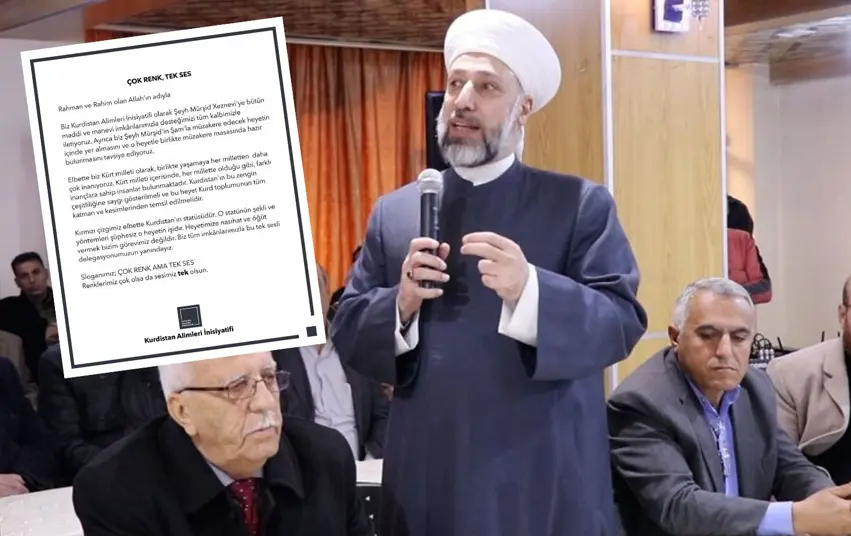 Kürdistan Alimleri Inisiyatifi’nden Xeznewi'ye destek