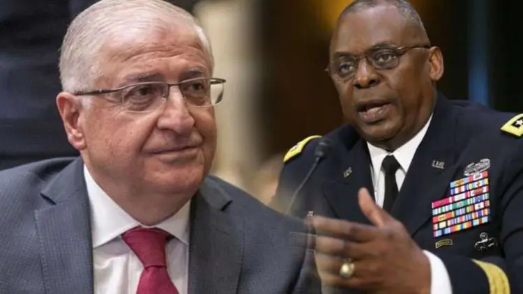 Yasar Güler, ABD Savunma Bakani ile telefonda görüstü