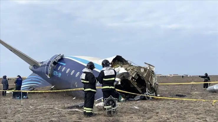 Kazakistan'da düşen uçağın kara kutuları Brezilya'ya gönderildi