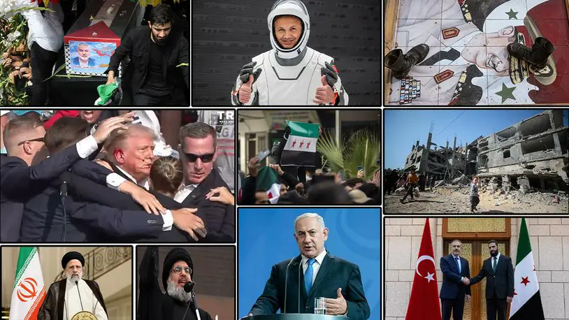 Iste Dünya sahnesinde 2024 senesine damga vuran olaylar!