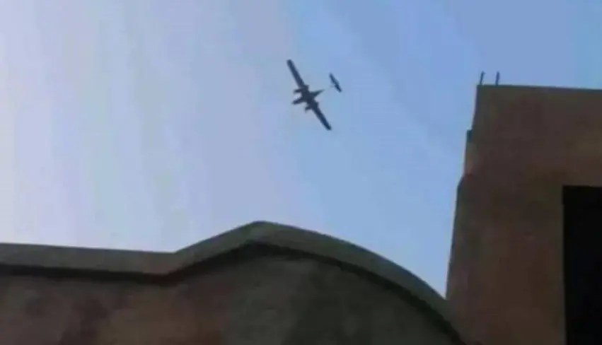 Li Samê êrîsa bi dronan