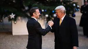 Macron û Trump di merasima vekirina Katedrala Notre Dame de hatin cem hev