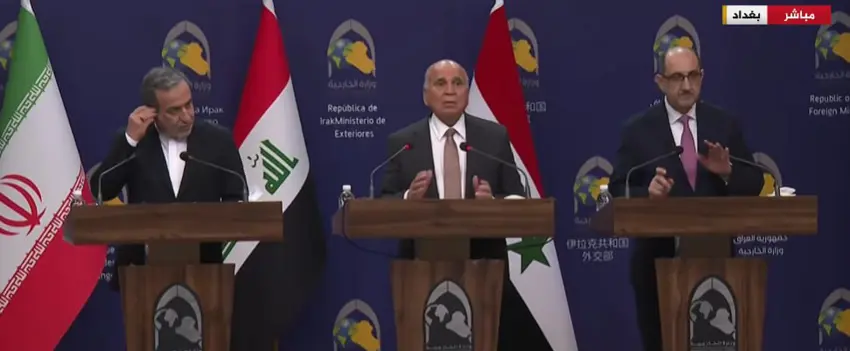 فوئاد حسێن : سەرکۆنەی هێرشەکانی سووریا دەکەین کە گرووپە تیرۆریستییەکان ئەنجامی دەدەن