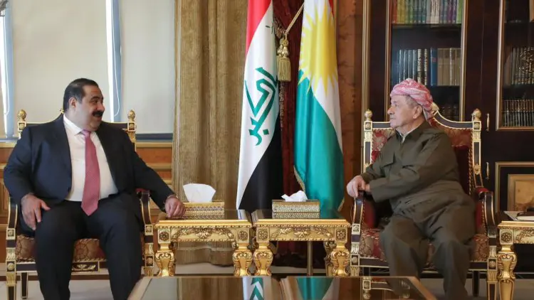 Barzani Azim Koalisyonu Baskani Samarrayi’yi kabul etti