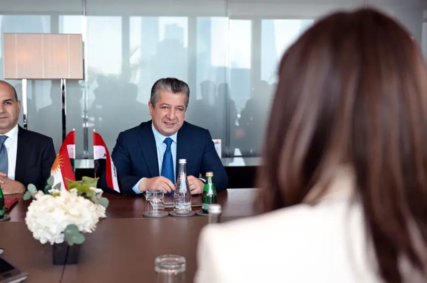 Basbakan Barzani ile Bahreyn Sürdürülebilir Kalkinma Bakani görüstü