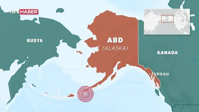 Li Alaskayê bi pileya 6,3 erdhejek pêk hat