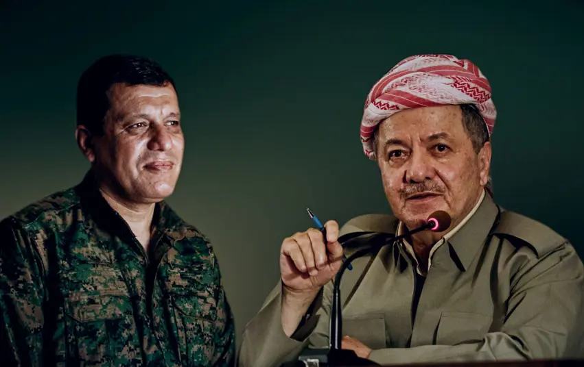 Mazlum Abdi'den Baskan Mesud Barzani'ye bassagligi mesaji