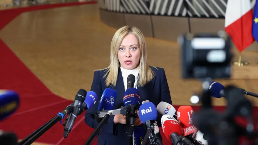 Meloni: Rûsyayê Ûkraynayê dagir nekira Hemasê êrisî Îsraîlê nedikir