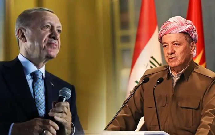Erdogan Baskan Mesud Barzani'ye taziye mesaji yolladi 