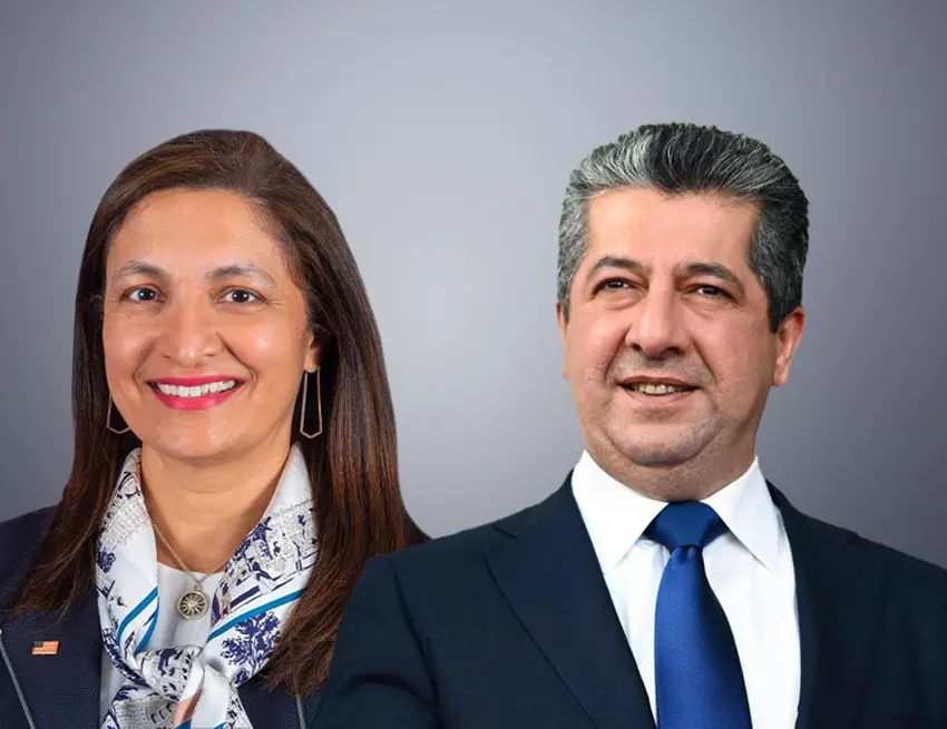 Serowezîrê Herêma Kurdistanê Barzanî bi cîgira wezîrê karên derve yê Amerîka re civiya