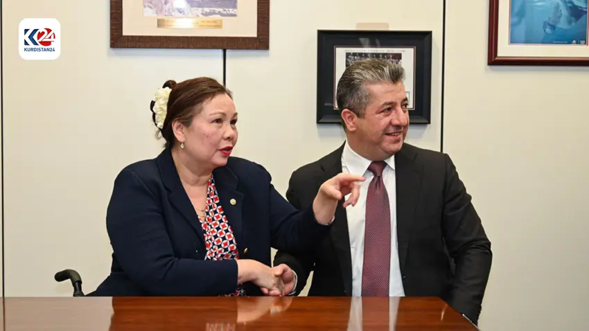 Serokwezîr Kurdistanê bi sanatora Amerîkayê Tammy Duckworth re hevdîtin kir