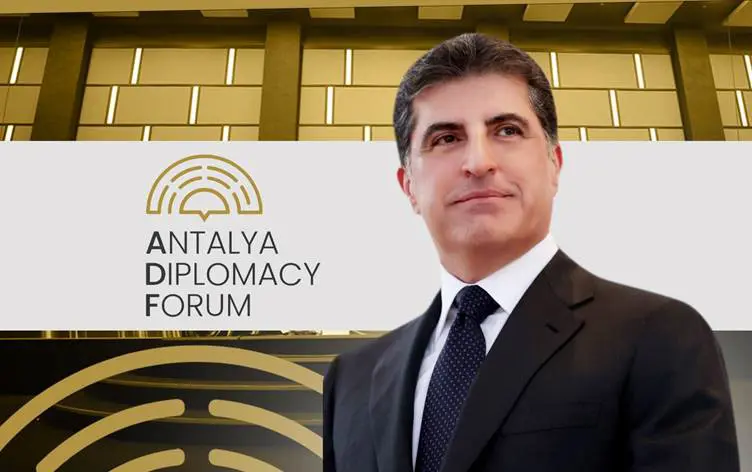 Neçirvan Barzani Antalya Diplomasi Forumuna katilacak