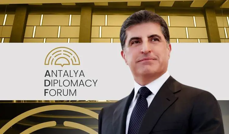 Serokê Herêma Kurdistanê besdarî Foruma Dîplomasiyê ya Antalyayê dibe