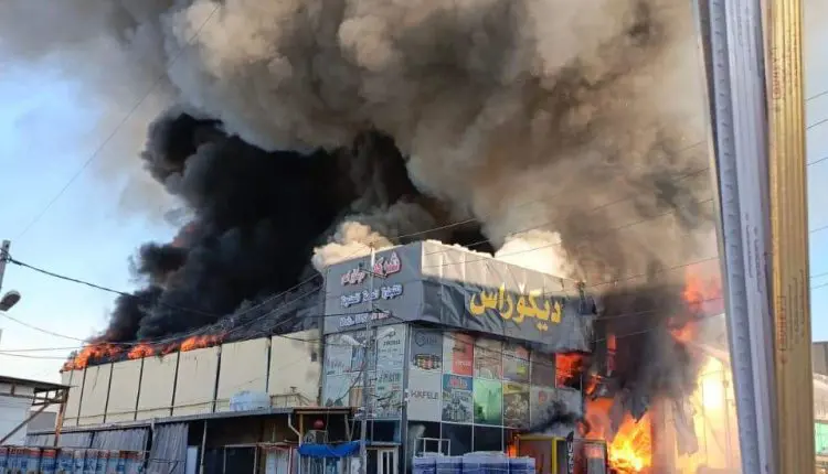 Asayîsa Hewlêrê: Herêma Pîsesaziyê bi zanebûn hatiye sewitandin