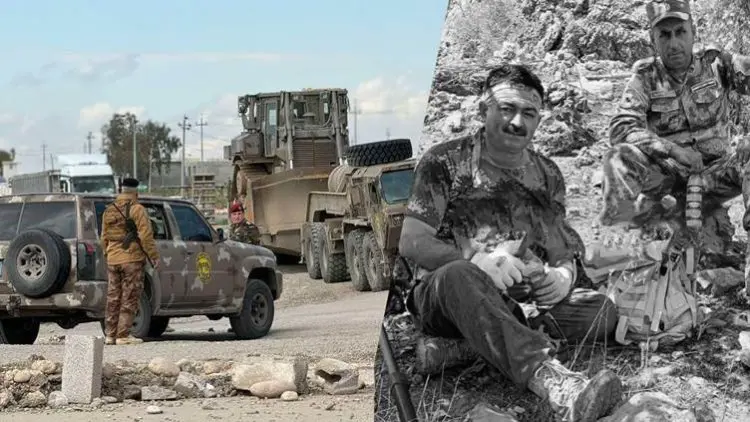 Erbil'de patlama: Iki sinir muhafizi yasamani yitirdi!