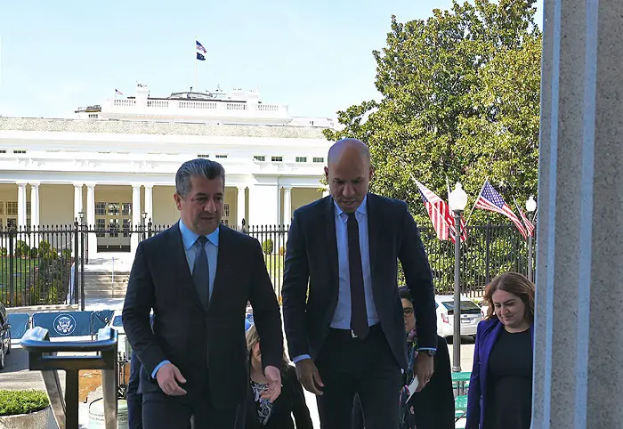 سەرۆکی حکوومەت لەگەڵ جێگری وەزیری گەنجینەی ئەمریکا کۆبووەوە