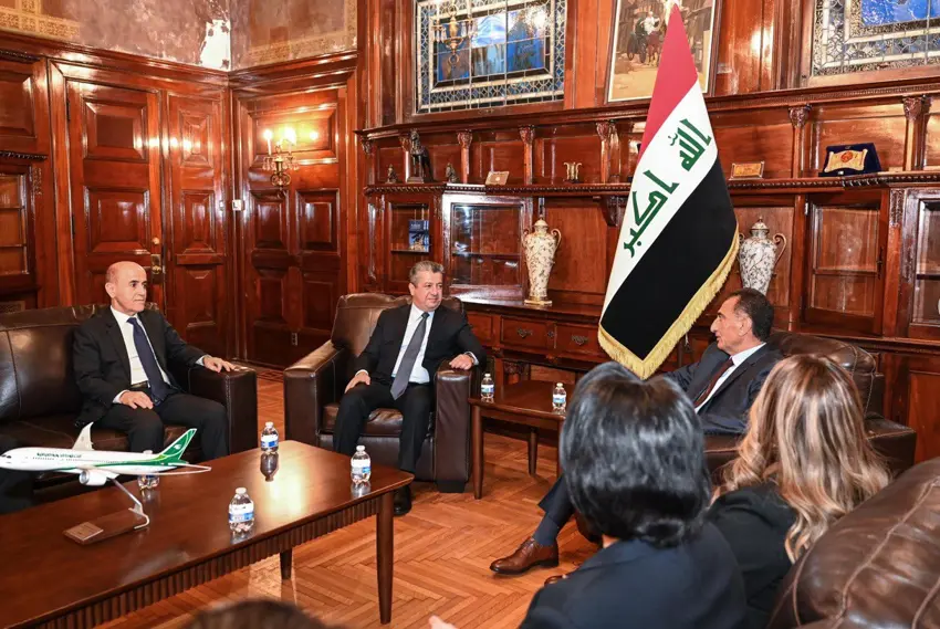 Mesrûr Barzanî serdana Balyozxaneya Amerîka ya Iraqê kir