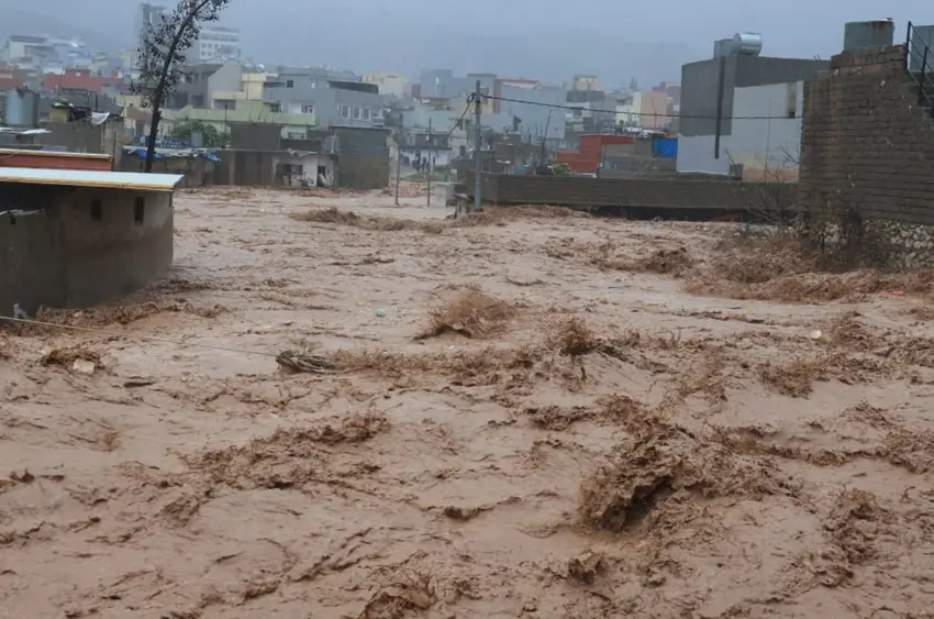 Balyozxaneya Amerîkayê ya li Hewlêrê ji bo mexdûrên lehiya li Duhokê peyamek belav kir