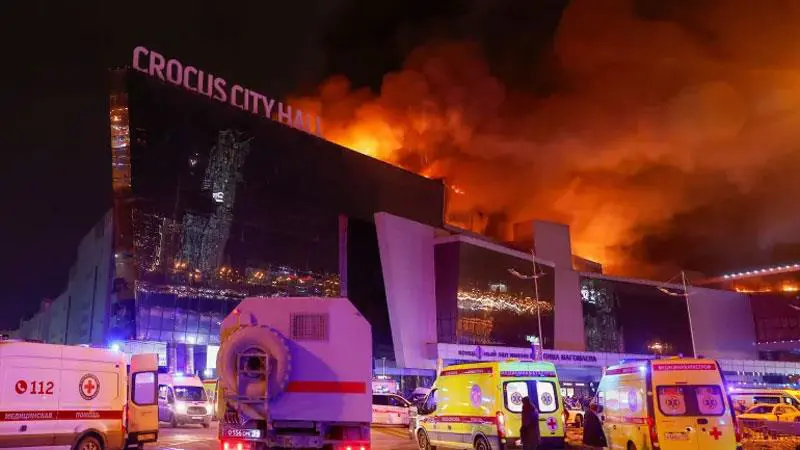 له‌سه‌ر هێرشه‌كه‌ی‌ مۆسكۆ 11 كه‌س ده‌ستگیر كران