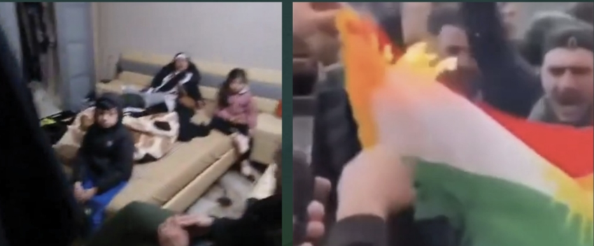 لە بەلجیكا چەند كەسێكی تورك هێرش دەكەنە سەر خێزانێکی کورد و ئاڵای کوردستانیشیان لێ دەسووتێنن