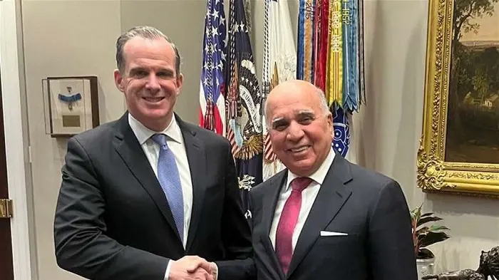 لە واشینتۆن فوئاد حسێن و برێت مەکگۆرک پرسی بەرەنگاربوونەوەی داعشیان تاوتوێ کرد