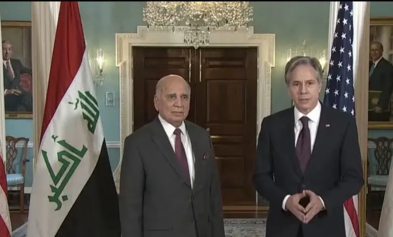 ڕاگەێندراوێک لە وەزارەتی دەرەوەی ئەمریکا سەبارەت بە هاندانی هەولێر و بە‌غدا بۆ پتەوکردنی پەیوەندییەکانی هەر دوو لایەن