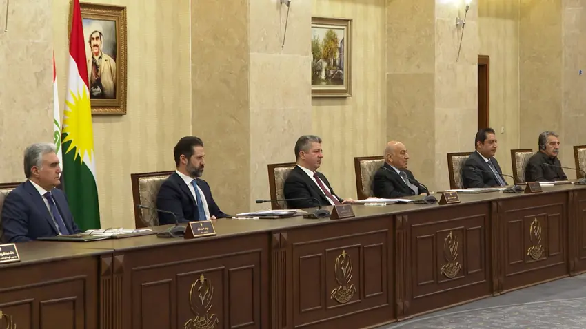 Encumena Wezîran li Hewlêrê civiya