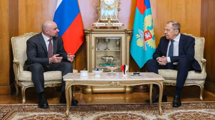 Bafil Talabani Moskova’da Lavrov ile bir araya geldi