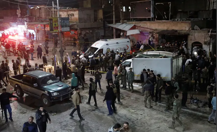 Azez’de bombali saldiri: Ölü ve çok sayida yarali!