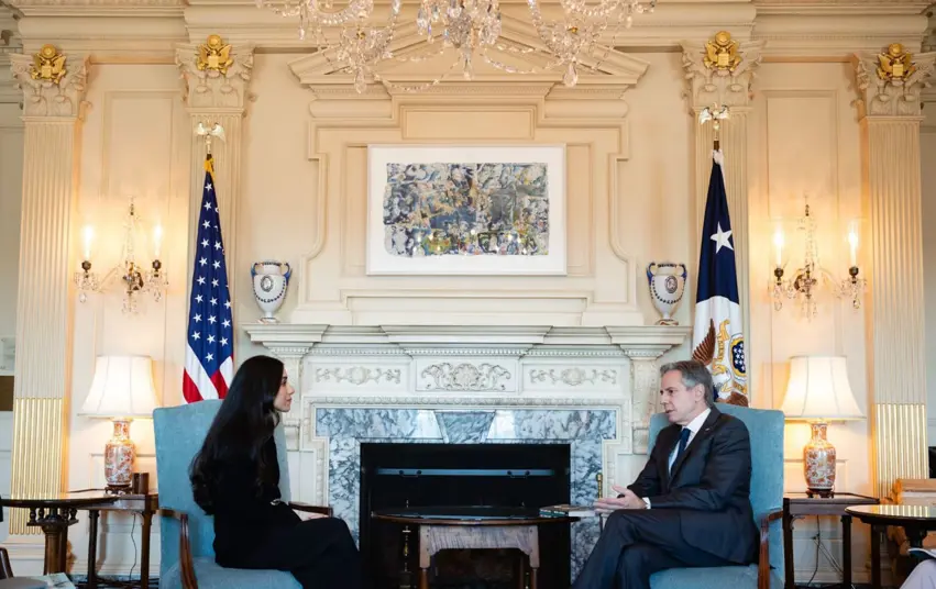 Wezîrê Derve yê Amerîkayê pêswaziya Nadia Murad kir