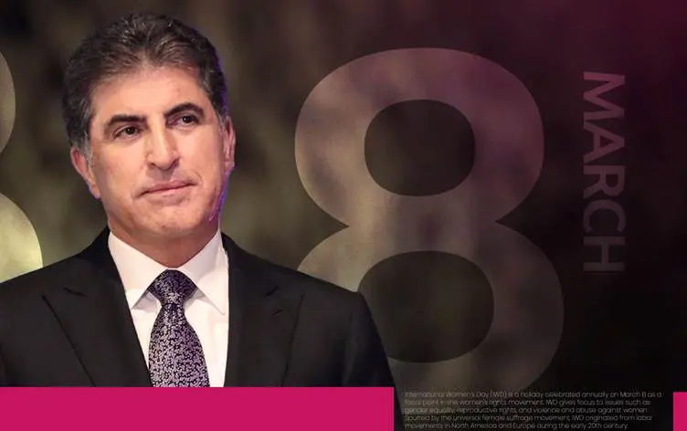 Neçirvan Barzani: Kadinlarin mücadelesine destek olmak hepimizin görevidir