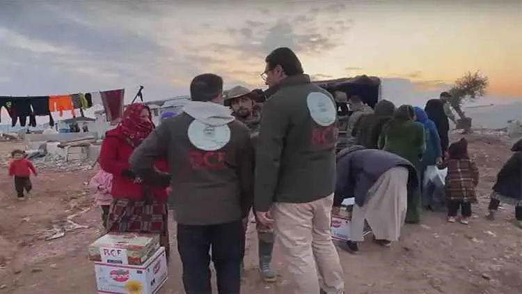 Dezgeha Alîkariyê ya Barzanî alîkariya Efrînê kir