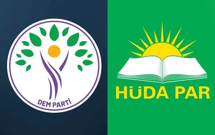 HÜDA PAR’dan DEM Parti’ye tebrik mesaji