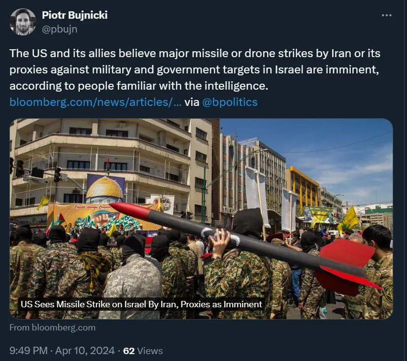 ئینتل سکای : سوپای پاسدارانی ئێران هەموو یەکە مووشەکییەکان و سیستەمی ڕادارەکانی ناو بنکەی بەرگری هاوبەشی خاتەم ئەلئەنبیای خستوتە حاڵەتی ئامادەباشی تەو