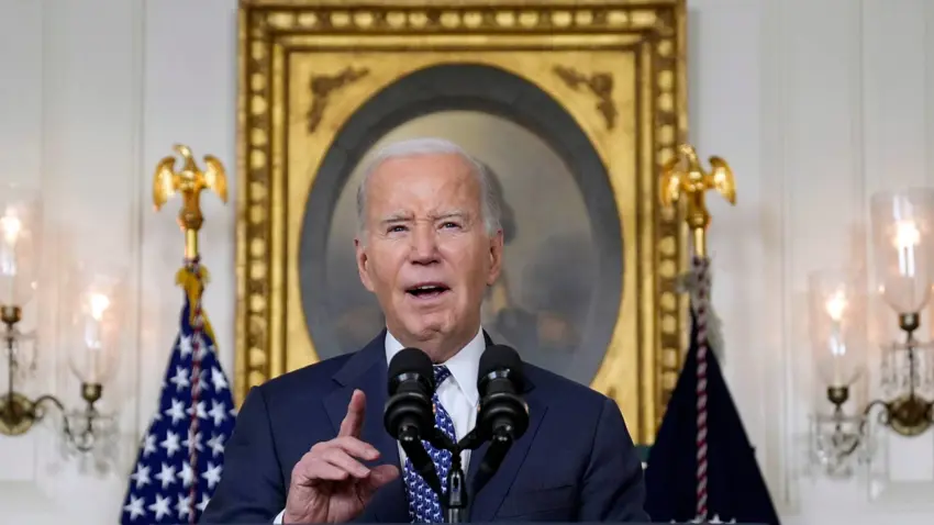 جۆ بایدن: ئیدانەی هێرشەکەی ئێران بۆسەر ئیسرائیل دەکەم