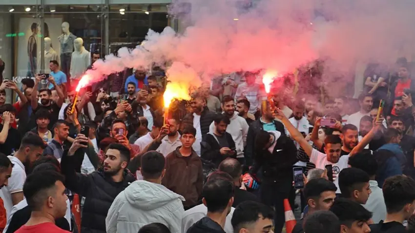 Diyarbakir dün 'Amedspor' coskusu ile kendinen geçti