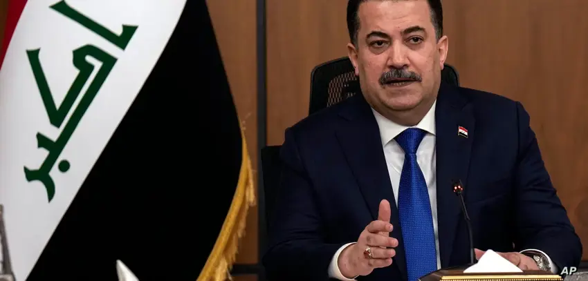 سودانی: هیچ مووشەک و فڕۆکەیەکی بێفڕۆکەوانی ئێرانی لە عێراقەوە هەڵنەدراوە