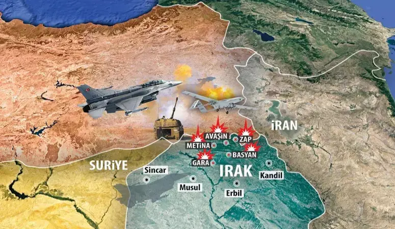 Tirkiyê biryar da: Vê havînê dawî li Operasyona Pence-Kilît tê