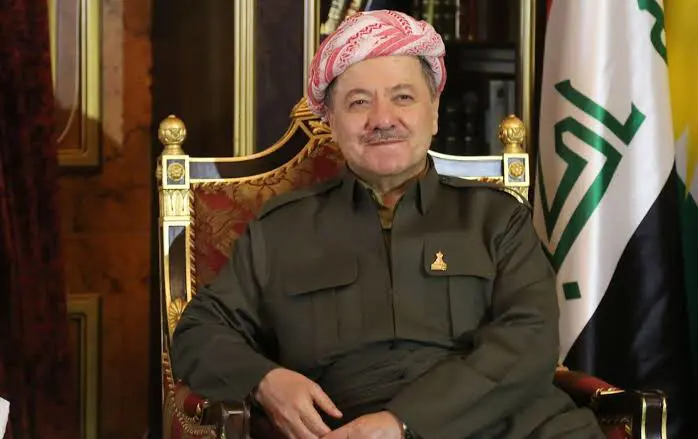 Barzani'den Gulan Dergisinin yayiminin yildönümü dolayisiyla kutlama