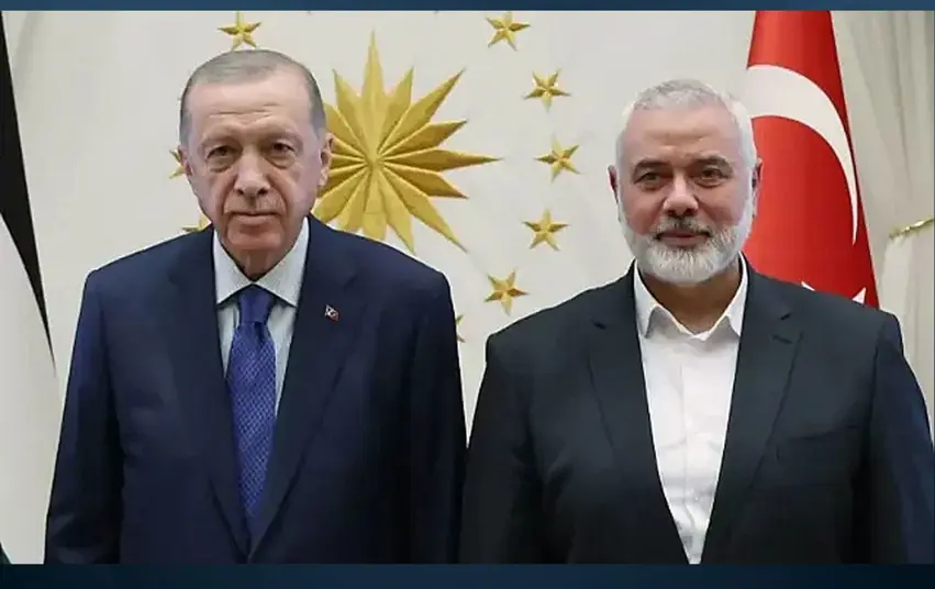 Hevdîtina Erdogan û serokê Hamasê Heniyye qediya